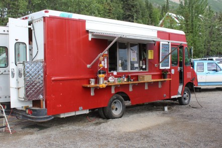 Food Truck. We had pork carnitas which were very good