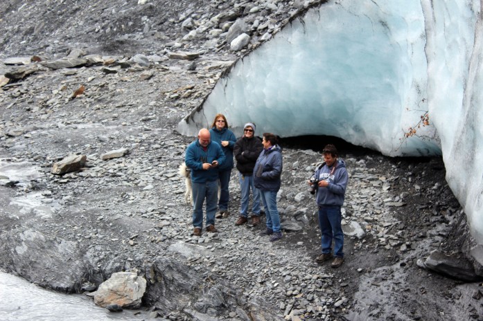 I got nervous that he climbed up so high
