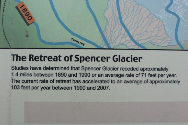 Oh and I forgot to mention the global warning information. Glaciers reach a certain size and then start to retreat naturally. The speed at which they are retreating however is faster in current years than previous ones. Scientists believe the acceleration is due to global warning., 