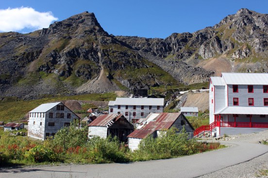 Independence Gold Mine site. Closed in the early 1950's