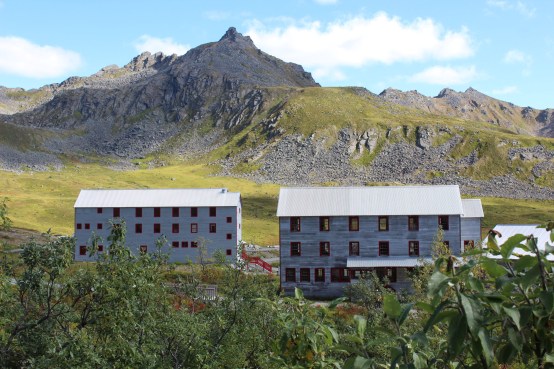 You couldn't go into many of the buildings but a few had windows you could look inside
