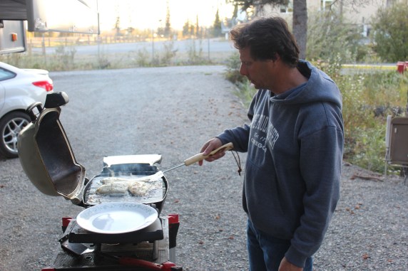 And Ben cooking the fish