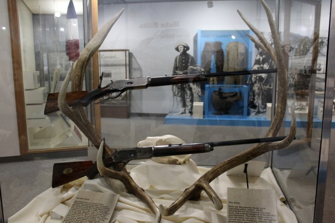 Two of TEddy's rifles