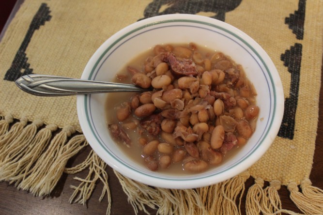 I made some pinto beans and andouille sausage in the Instant pot. It turned out ok. Maxine liked it :)
