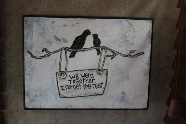 And my mother-in-law DeDe sent this to us and I absolutely love it