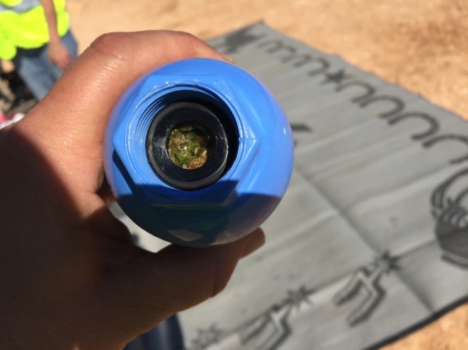 This amount was after 10 seconds of the water running