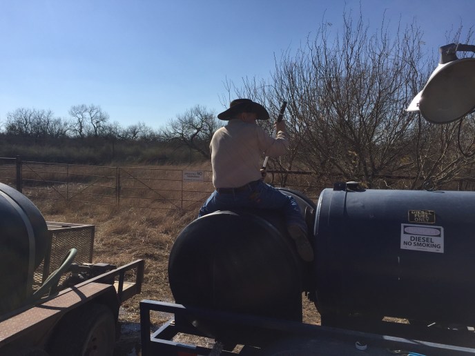 They came out and rinsed and scrubbed it again, but we had the same issue